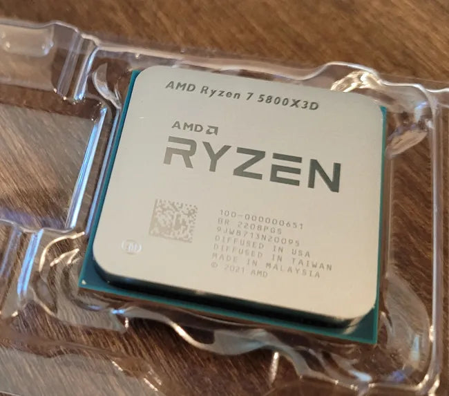 Procesador Ryzen 7 5800X3D de 7 nm, 8 núcleos, 16 subprocesos, 3,4 GHz, 96 MB, 105 W, Socket AM4
