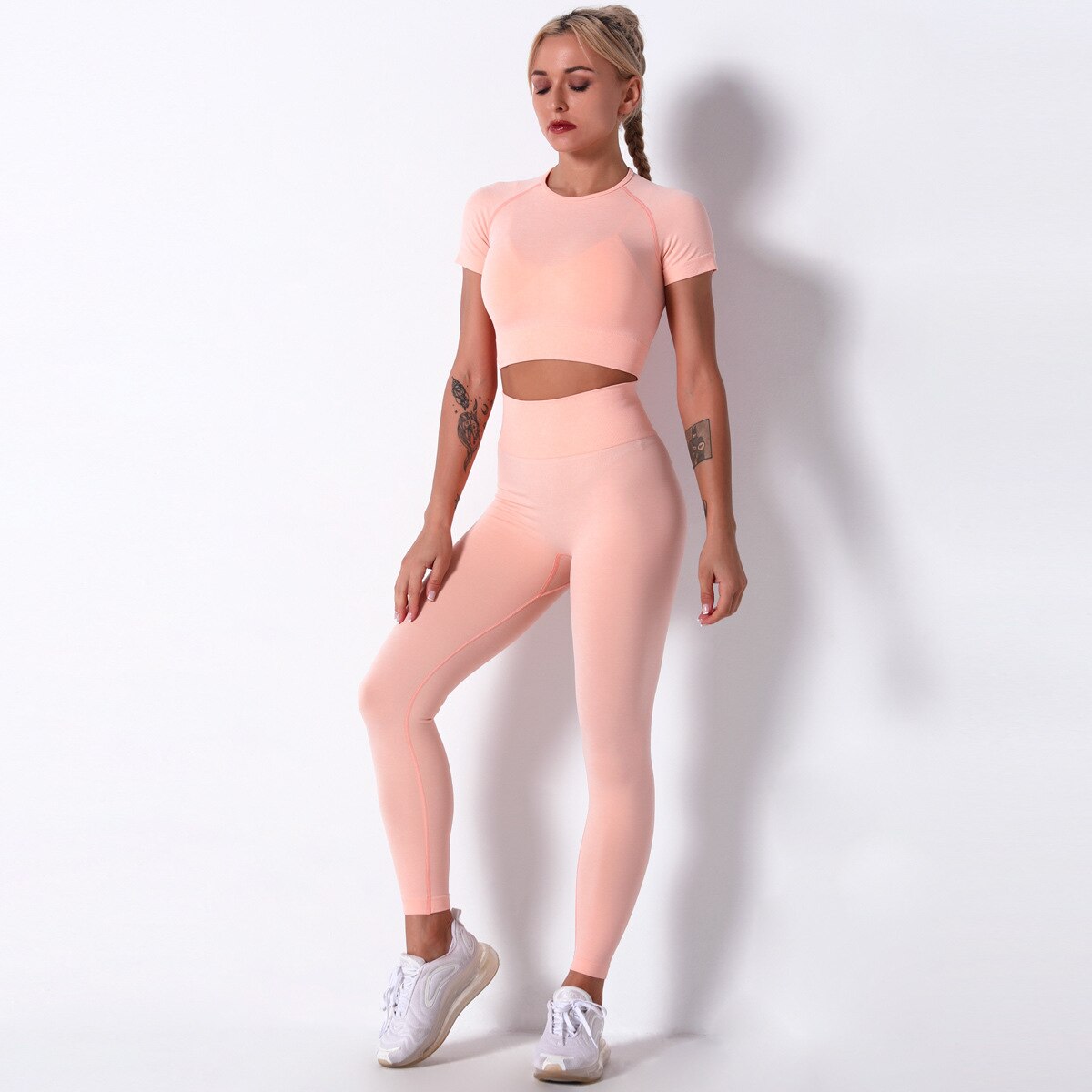 Traje de yoga mujer 2 piezas