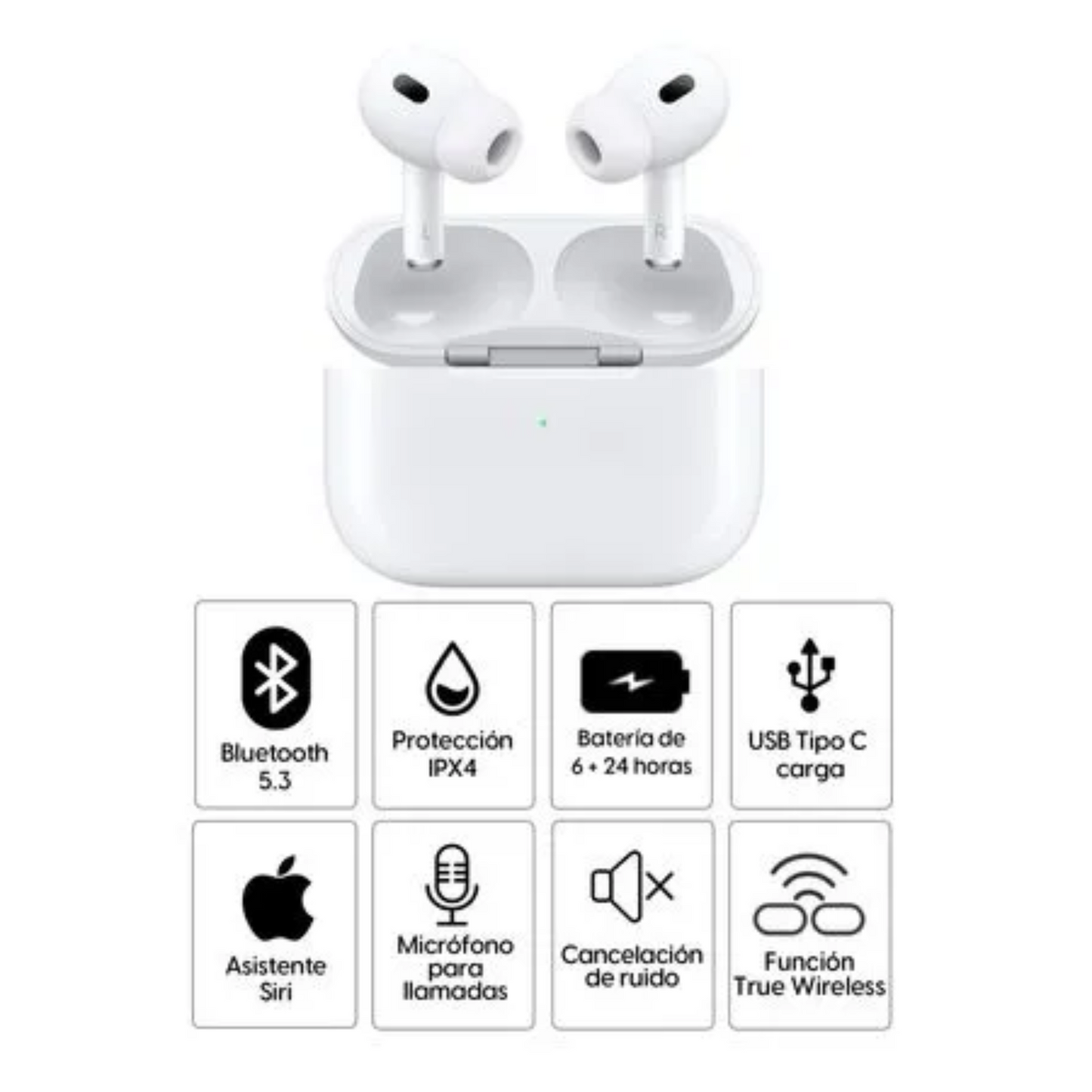 🎧 AirPods Pro 2da Generación Audifonos Bluetooth