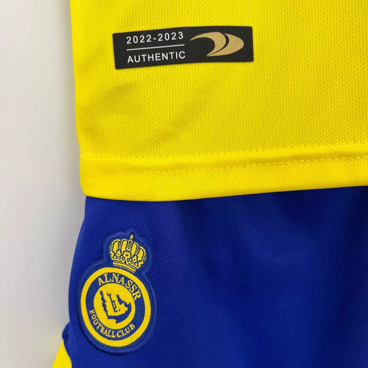 Equipación Camiseta y Short Al Nassr Temporada 2023 Ronaldo 7 Adulto y Niño Alta Calidad