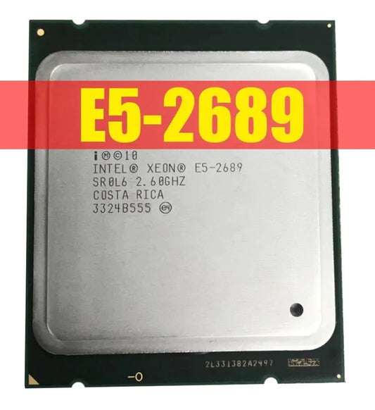 Procesador Intel Xeon E5-2689 LGA 2011 2,6 GHz Boost 3,6 GHz 8 núcleos 16 hilos
