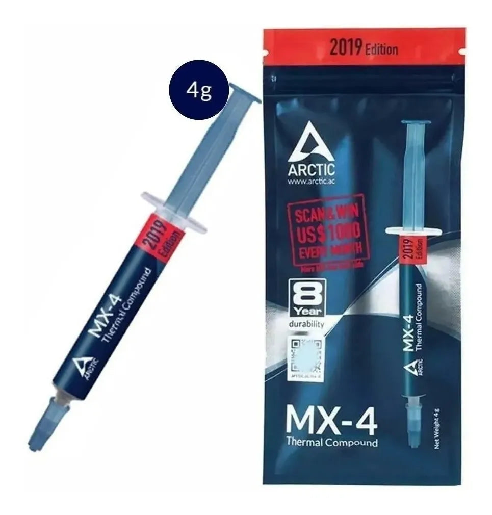 Pasta Térmica Artic MX-4, 4 Gramos (versión 2019)
