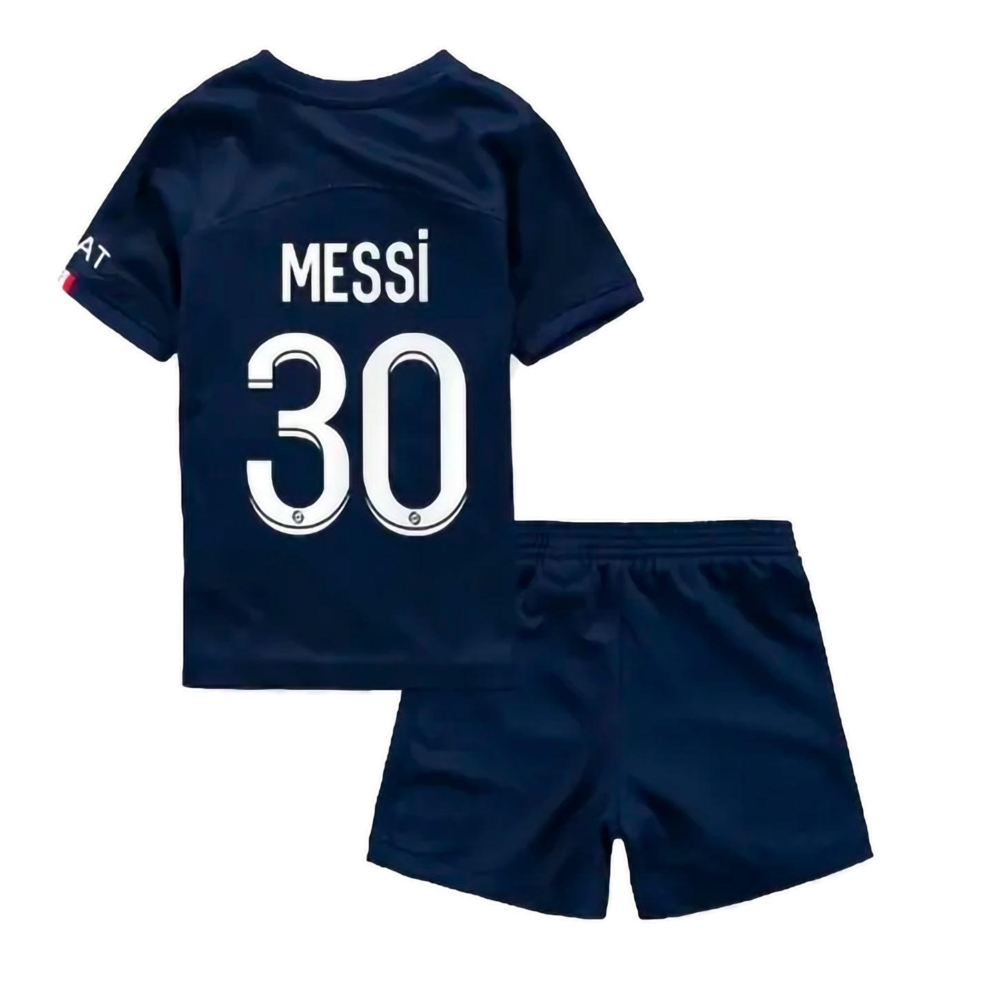 Equipación Camiseta y Short Paris Saint Germain Temporada 2022-2023 Messi 30 Niño Alta Calidad