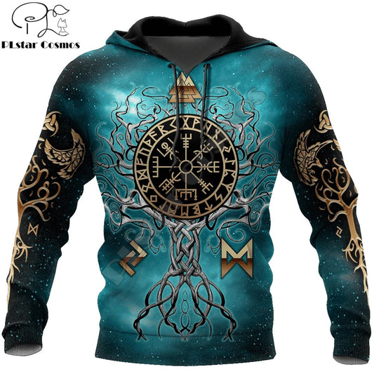 PLstar Cosmos® sudadera 3D estampado Yggdrasil