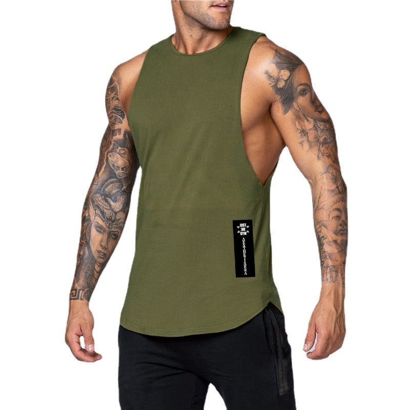 Polera sin manga Deportiva para Hombres Fitness y Gym
