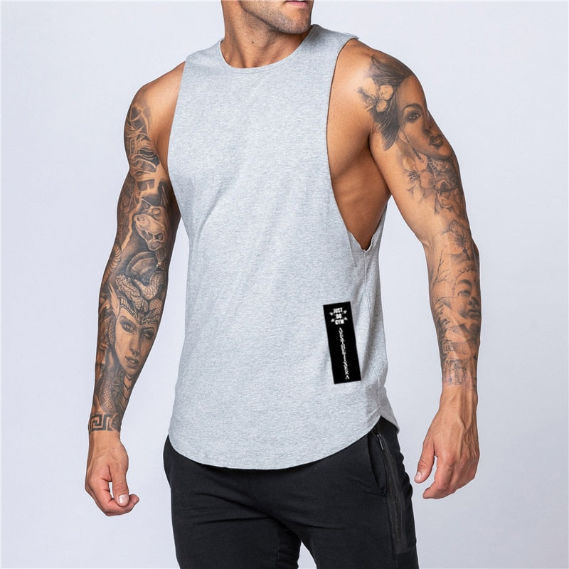 Polera sin manga Deportiva para Hombres Fitness y Gym