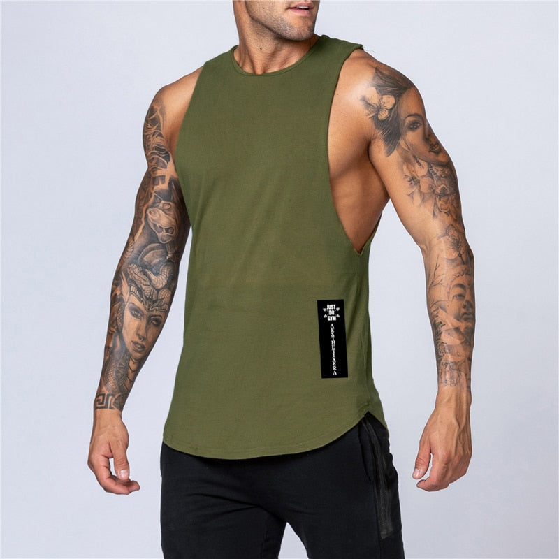 Polera sin manga Deportiva para Hombres Fitness y Gym