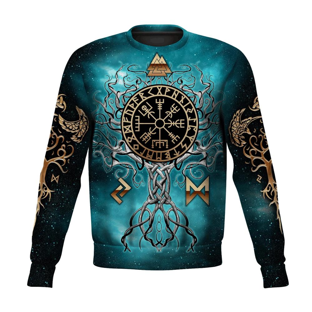 PLstar Cosmos® sudadera 3D estampado Yggdrasil