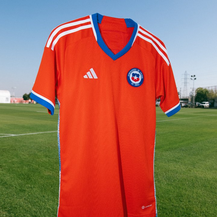 Camiseta Selección Chilena "La Roja" Personalizable Adulto edicion 2022-2023