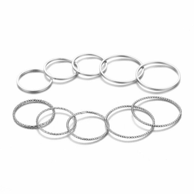 Pack unique ring® conjunto de anillos Original