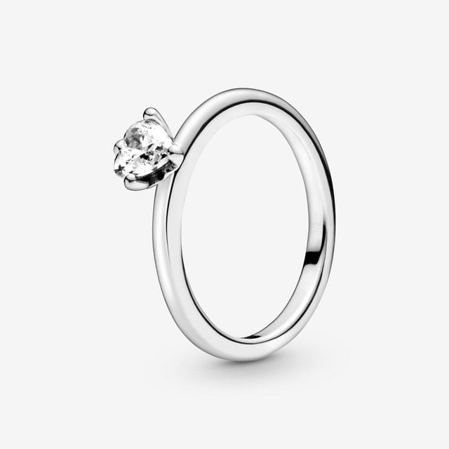 anillos de plata tiara princesa 2021