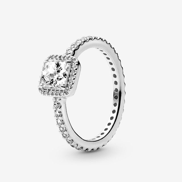 anillos de plata tiara princesa 2021
