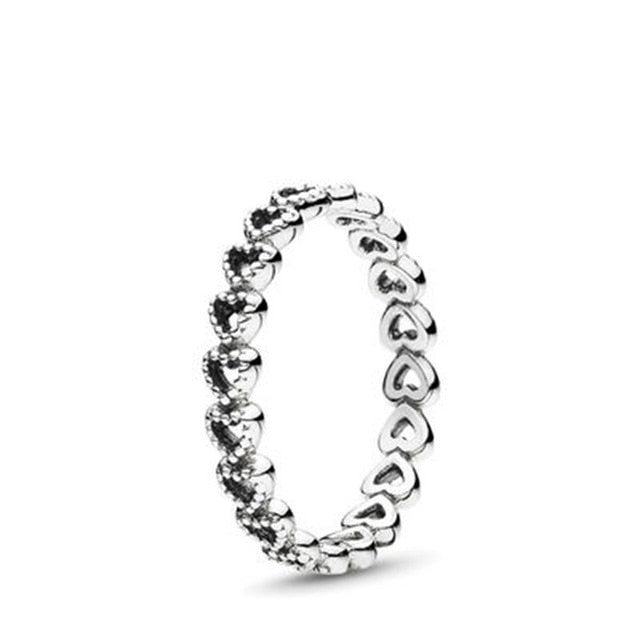 anillos de plata tiara princesa 2021
