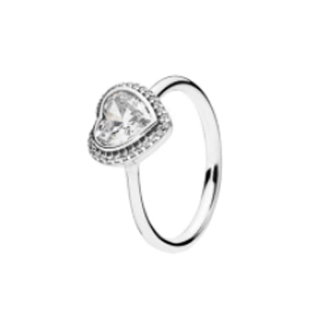 anillos de plata tiara princesa 2021