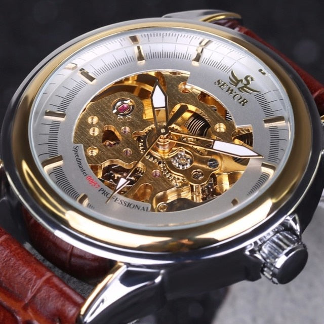 Reloj elegante dorado Luxury Watch™