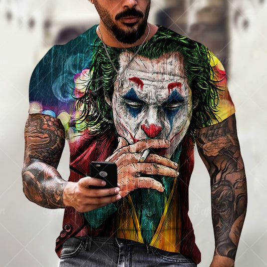 Poleras Stampex™ Guasón, Anonymous, estampado V2 3D MODA 2021-2022